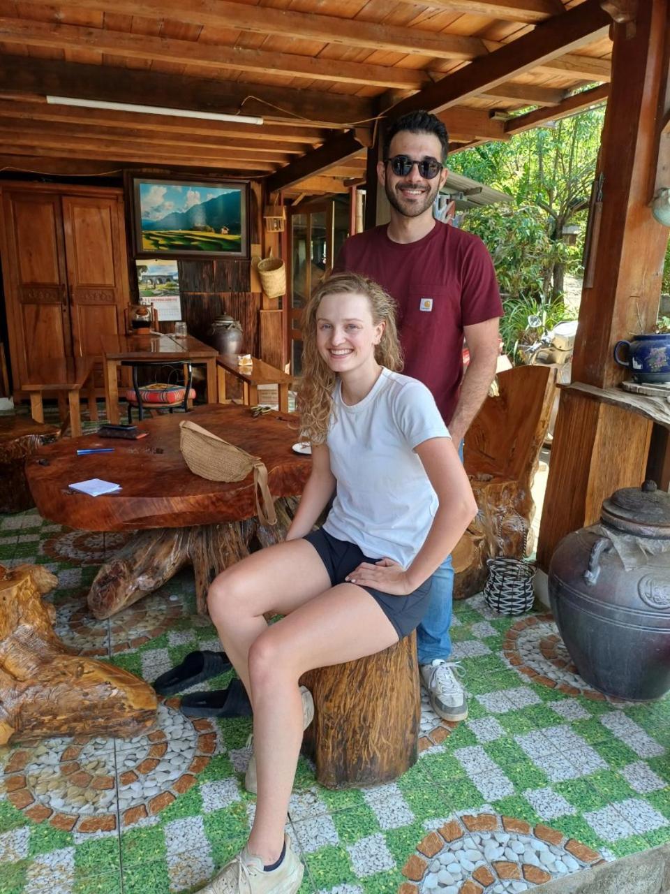 Mu Cang Homestay Lao San Chay Екстериор снимка